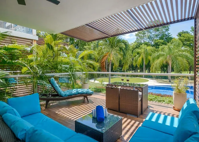 Luxurious Tulum Terrazas 2-bedroom Condominiuml Casa de férias Akumal